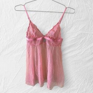 Victoria's Secret pink babydoll top